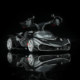 MH 1 64 NiLu NiLu 27 gull-wing door opening supercar simulation alloy car model collection
