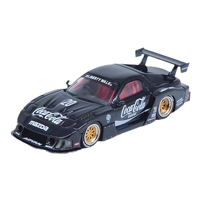 INNO 1:64 马自达 MAZDA RX7(FD3S)LB宽体改装 仿真合金汽车模型 - 图3