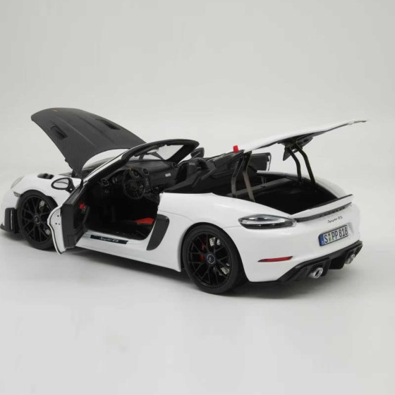 NOREV 1 18 Porsche 718 Spyder RS ​​Weissach Pack Alloy Full Car Model