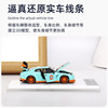 Nissan GTR R35 car model Oldtime 1 64 Nissan LB wide body modified alloy full car model