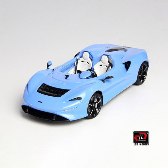 Collect McLaren ELVA LCD 1 18 Convertible Supercar Fully Open Alloy Car Model
