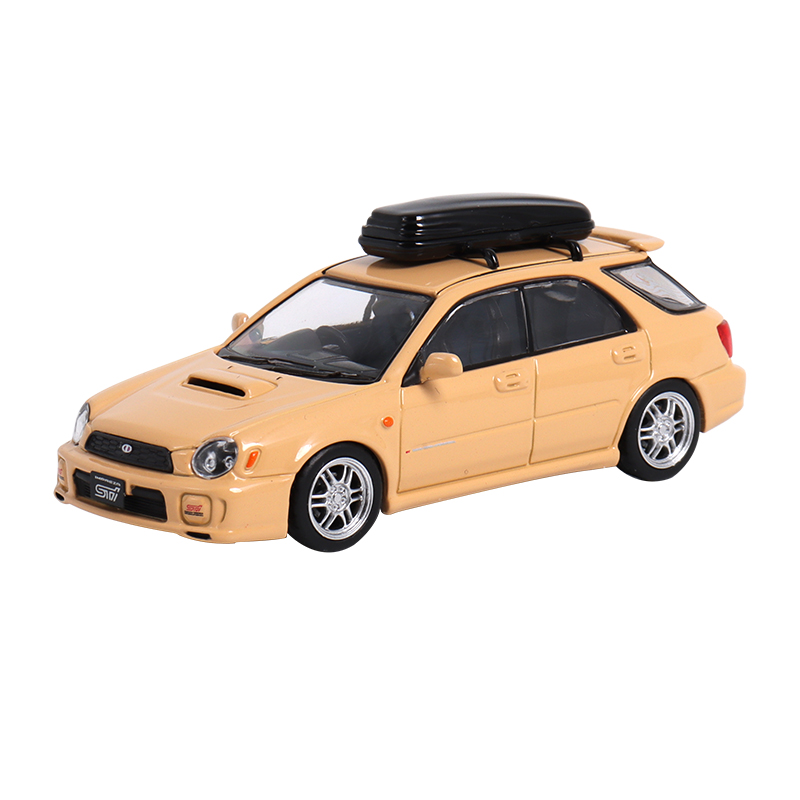 Furuya 1:64 展会限定 斯巴鲁翼豹 lmpreza WRX STi 7代 合金车模 - 图3