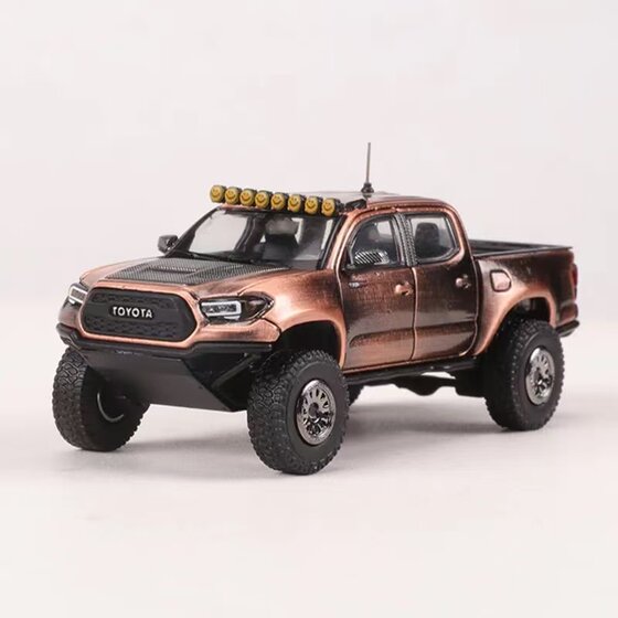 GCD 1 64 Toyota TACOMA off-road pickup truck camping SUV simulation alloy car model
