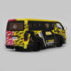 Toyota Hiace LBWK modified painting style OTTO 1 18 car model collection