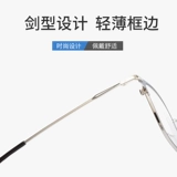 Сяо Чжан, тот же прилив ретро -миопийские глаза, мужская матча, степень, цвет смены цвета, радиационный анти -блюд.