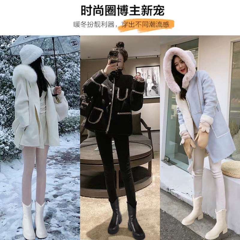  百吉鸿时尚雪地靴
