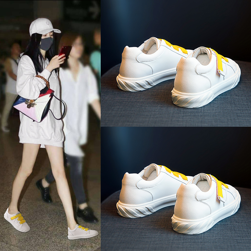 网红超火白鞋 j 新款夏季豆豆单鞋百搭夏款 2019 街拍潮鞋 ins 小白鞋女 网红超火白鞋 j 新款夏季豆豆单鞋百搭夏款 2019 街拍潮鞋 ins 小白鞋女
