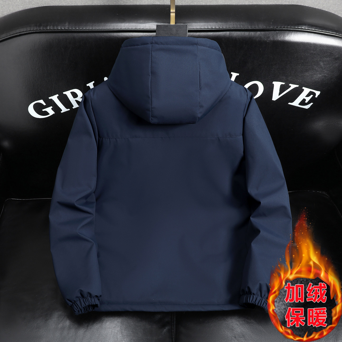 冬季加绒薄棉服外套男加厚保暖大码休闲连帽二棉冲锋衣夹克棉袄潮,淘宝优惠券,粉丝福利购,淘宝优惠卷