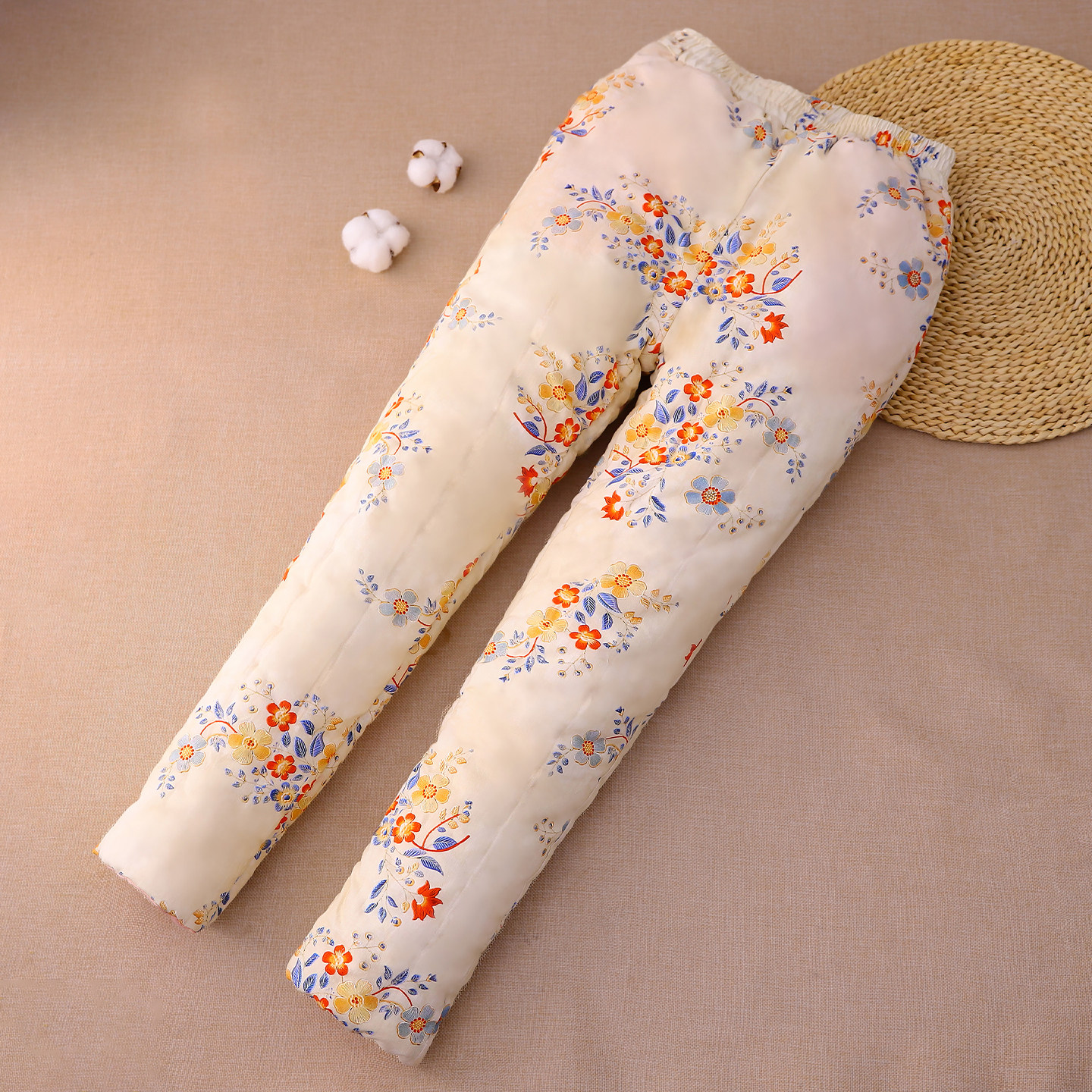 成人手工纯棉花棉裤女士冬季加厚保暖长裤内外穿棉花内胆棉裤,淘宝优惠券,粉丝福利购,淘宝优惠卷