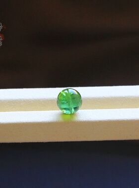 天然碧玺通透玻璃体圆珠隔珠