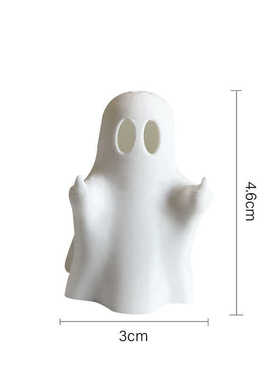 3D复活节中指幽灵打印装饰品