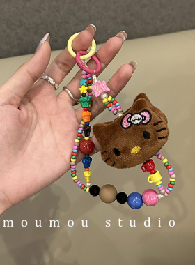 hellokitty猫挂件可爱少女挂绳