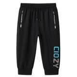 Трендовые шелковые тонкие спортивные мужские летние штаны, шорты для отдыха, коллекция 2022, оверсайз