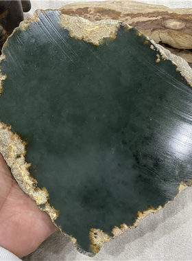 析木河磨玉原石原料手镯板料籽料