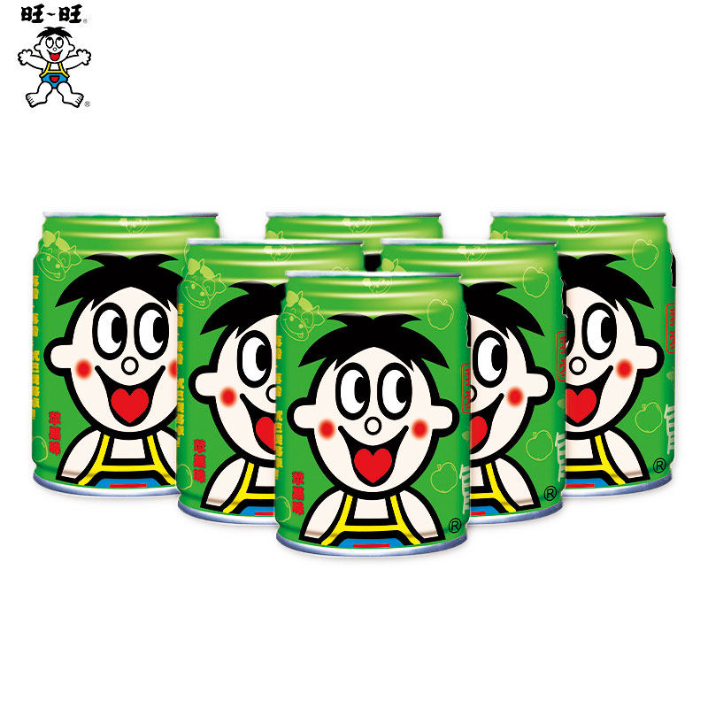 旺旺245ml*6原谅套餐苹果味牛奶 旺旺食品含乳饮料