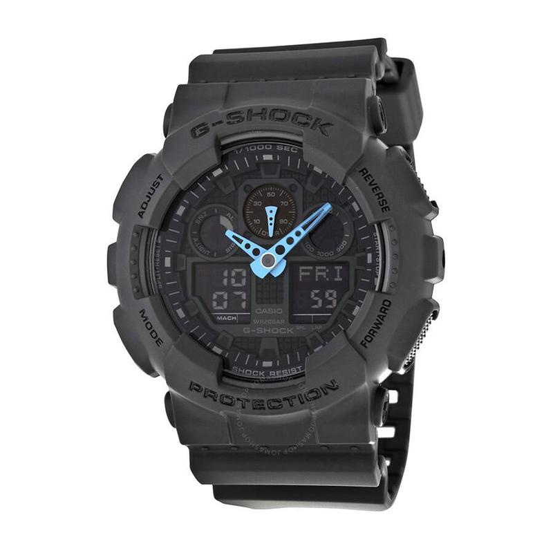 CASIO G Shock卡西欧正品美国代购2024新款腕表男士 GA100C-8ACR-图0