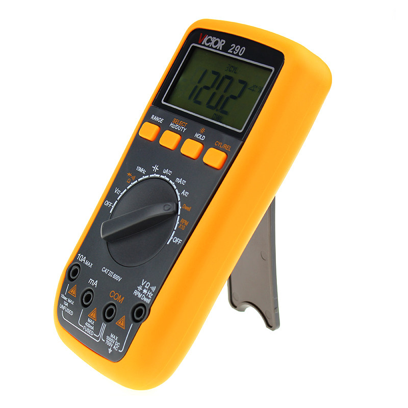胜利仪器手持式数字vc290多用表 胜利万用表