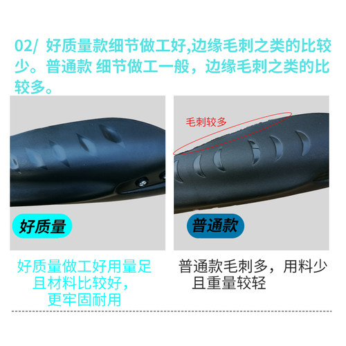 山地车挡泥板山地自行车挡雨板26寸全包式防雨单车配件装备后泥瓦 - 图1