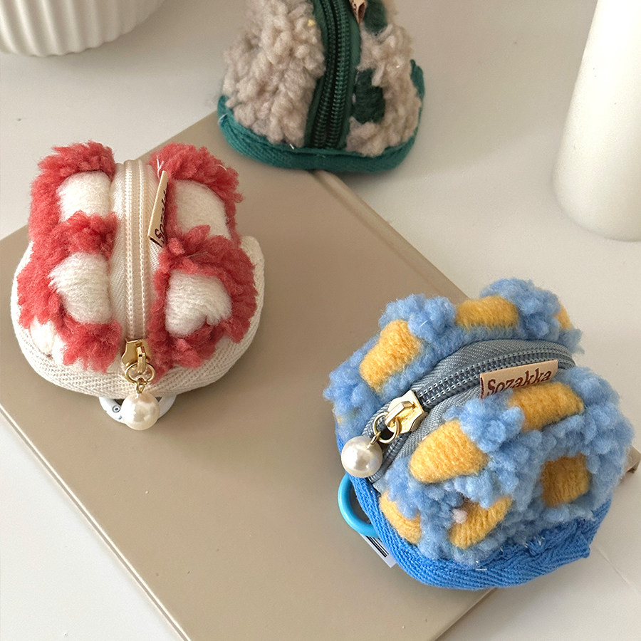 可可爱爱滴耳机收纳包防刮擦收纳小包包耳机零钱迷你包,淘宝优惠券,粉丝福利购,淘宝优惠卷