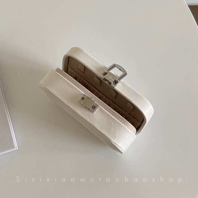 Simple style small portable accessories storage and organization box