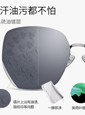 花雨伞女士时尚风大框显瘦太阳镜