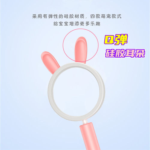 包邮出口儿童放大镜高清卡通幼儿园小学生科学课放大镜儿童 - 图1