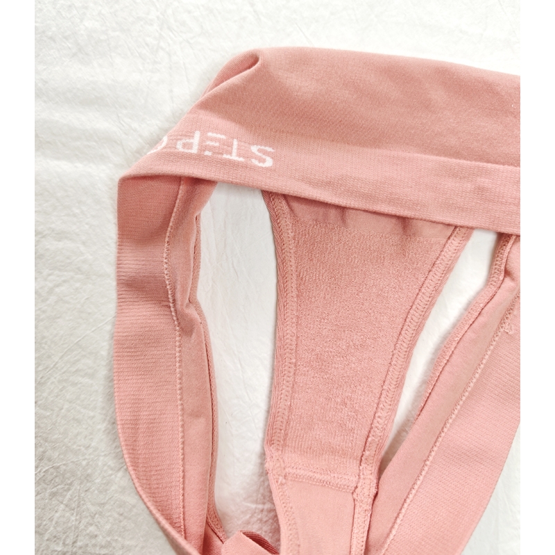 偏大多色中腰性感高弹无痕女内裤无缝针织透气内裤瑜伽健身女新款 - 图2