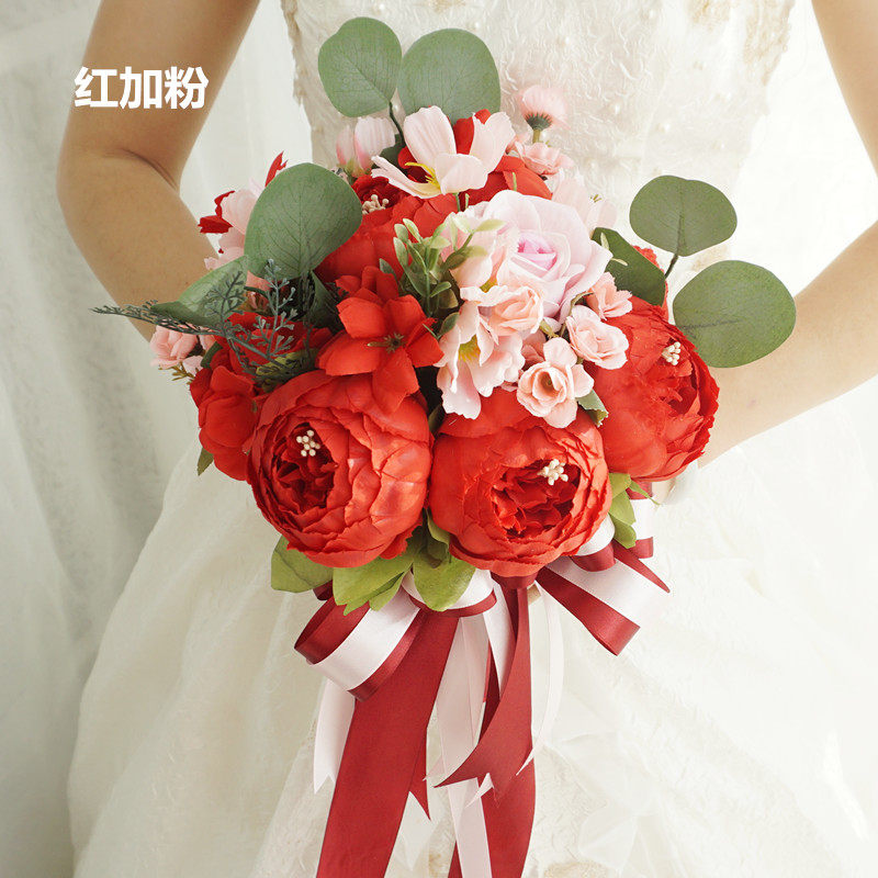 结婚手捧花图片中式,玫瑰花,鲜花(第9页)_大山谷图库