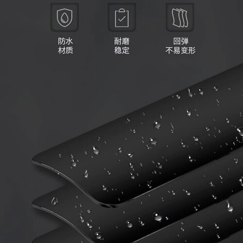 高端黑色经典铝合金百叶窗帘免打孔家用防水遮光升降卫生间浴室卷 - 图3