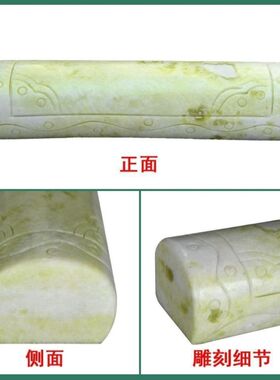 蓝田玉修复颈椎专用颈椎康复枕护颈U型枕头预防保健颈椎圆柱枕头
