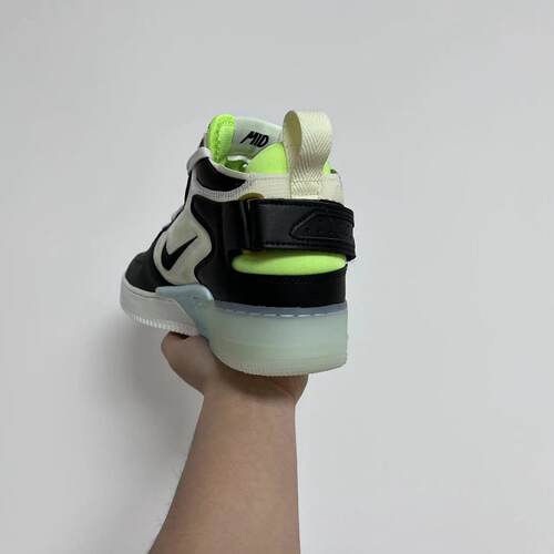 正品Nike/耐克男鞋Air force 1空军运动休闲鞋高帮板鞋DQ1872-100 - 图1