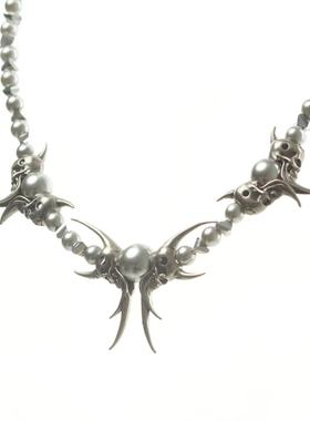 IIIMIII黑画II系列暗黑锁骨链