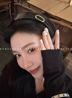DENTUATUA 懒人颜值救命单品！26ss 防紫外线太阳镜发箍墨镜 男女