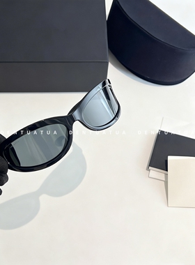 DENTUATUA 摩登穿搭语法！25FW 猫眼可折叠发箍太阳眼镜墨镜 女