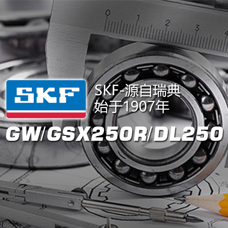 GW250DL250GSX250R前后轮轴承牙盘轴承油封SKF进口方向柱锥形轴承 - 图0