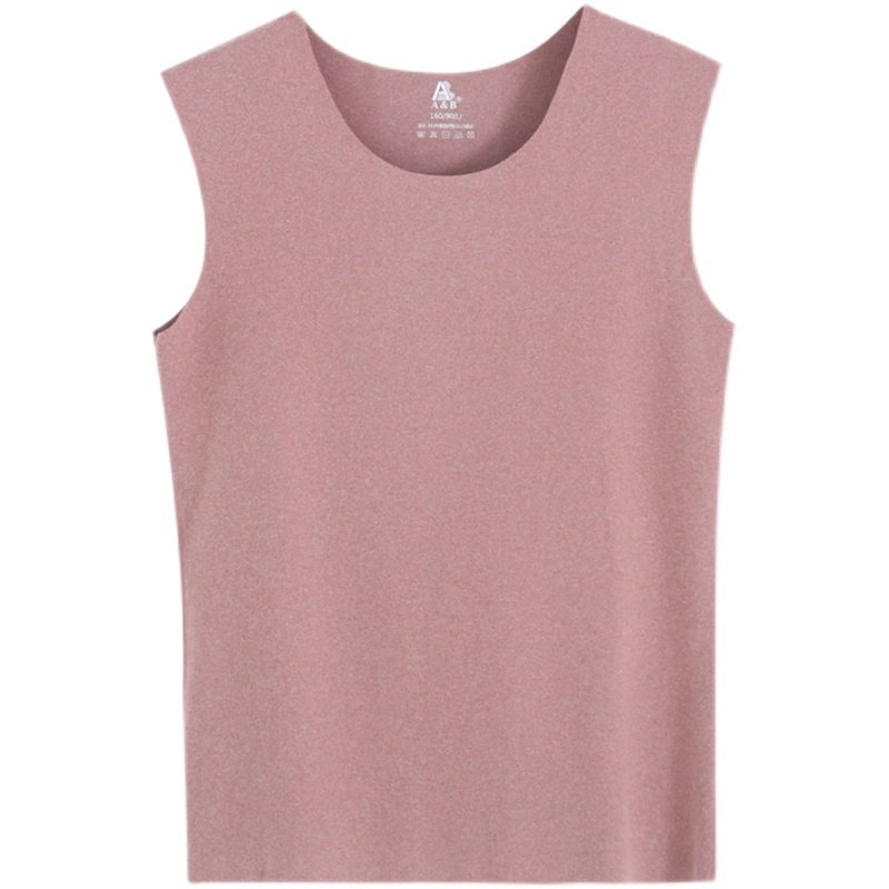 AB内衣女士秋冬阳离子磨绒圆领随身裁无痕贴身保暖打底背心T734,淘宝优惠券,粉丝福利购,淘宝优惠卷