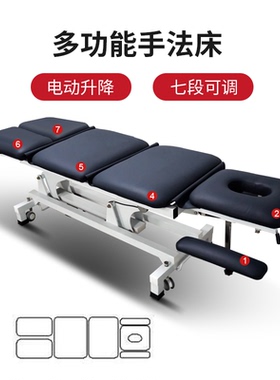 昊梦多段折叠手法床诊疗按摩电动