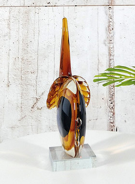 轻奢风新款手工琉璃打折吉祥摆件