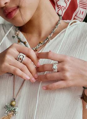 SWAHILL沙漏织片戒指