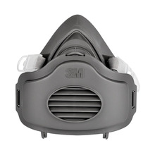 3M防尘口罩防工业粉尘高效灰尘囗硅胶口鼻罩面具面罩打磨煤矿专用