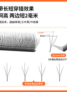 吻之睫海王三叶草减龄不散假睫毛
