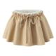 Playful double-waist design low-waist strappy skirt for women
