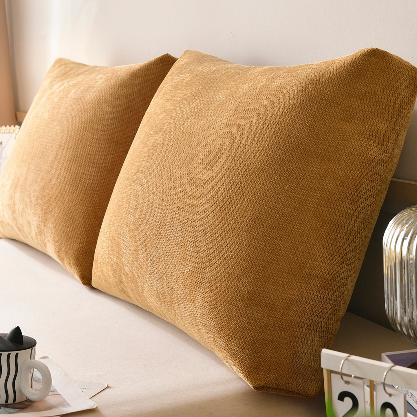 雪尼尔大靠背垫沙发靠枕床头软包防撞榻榻米床靠包飘窗靠垫轻奢风,淘宝优惠券,粉丝福利购,淘宝优惠卷