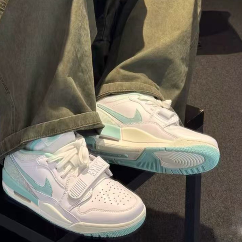 Nike/耐克 Jordan Legacy 312 Low AJ312白绿 篮球鞋HJ9041-100 - 图0