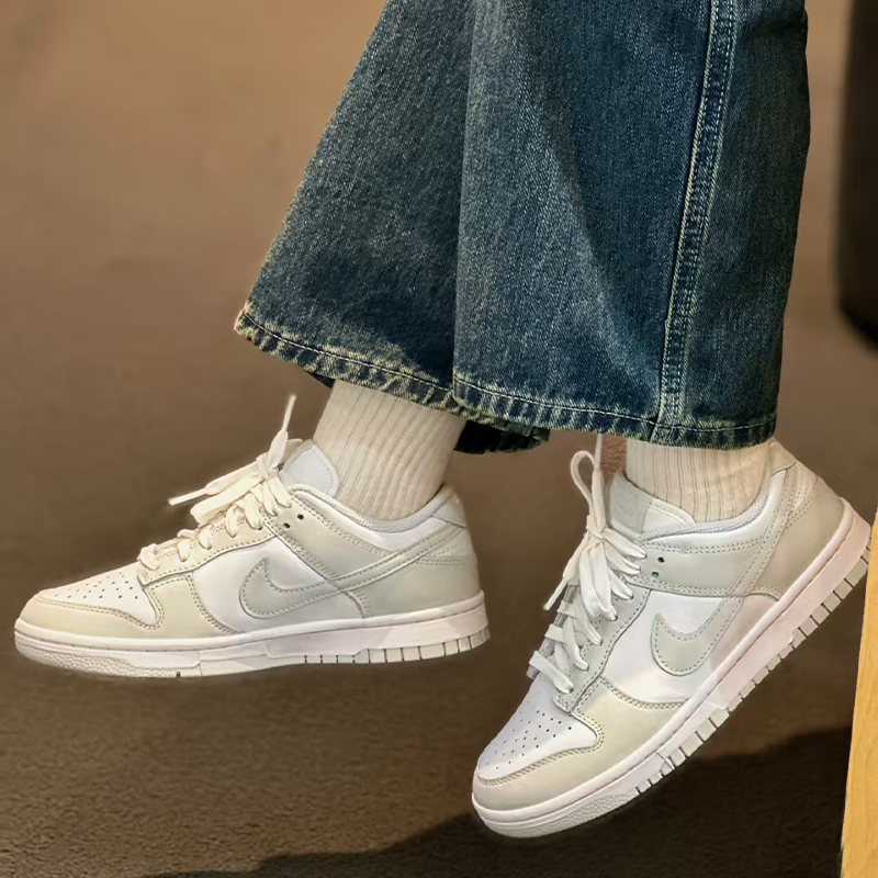 耐克/Nike Dunk Retro 男款灰白经典复古耐磨低帮板鞋 DD1391-103,淘宝优惠券,粉丝福利购,淘宝优惠卷