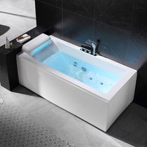 Small Family Type Massage Bathtub Single Temperature Heating Day Style Net Red Tub Couple Surf Home Adult Toilet