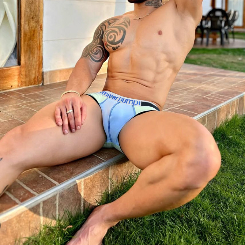 新款性感男士三角裤网布舒适运动低腰内裤舒适透气裤衩MP569,淘宝优惠券,粉丝福利购,淘宝优惠卷