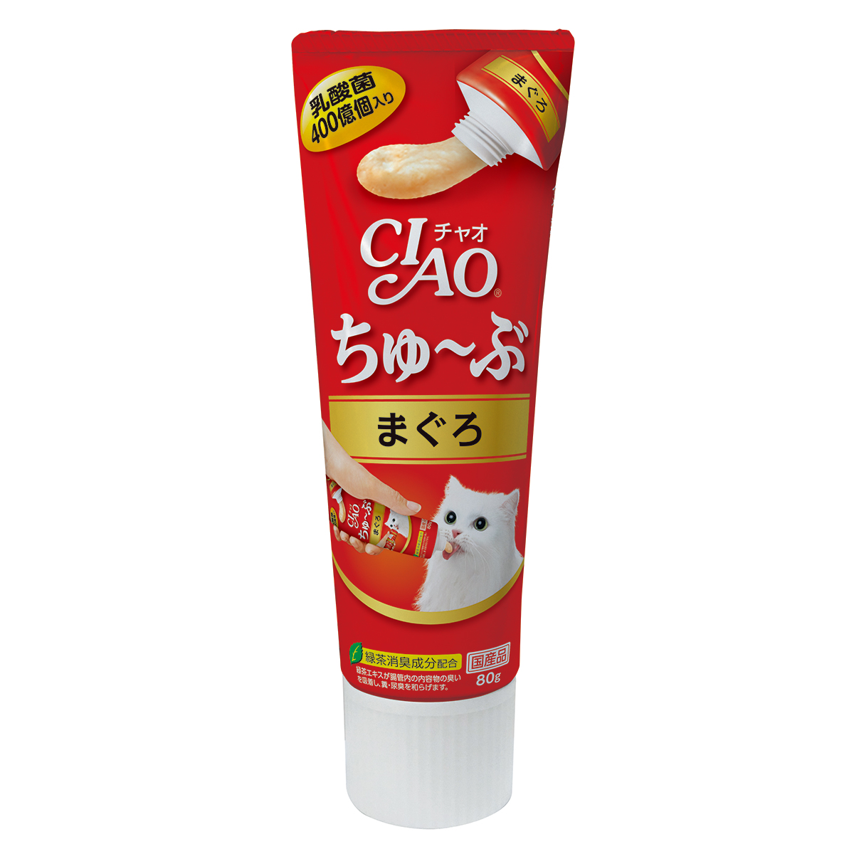 日本进口原装伊纳宝营养膏化毛膏CIAO乳酸菌益生菌调理肠胃猫零食 - 图3
