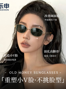 2026新款复古老钱风偏光墨镜女款