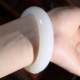 Xinjiang White Jade Bracelet Genuine Girls Model Wangfu Jade Bracelet Natural Jade Versatile Gift for Girlfriend 7
